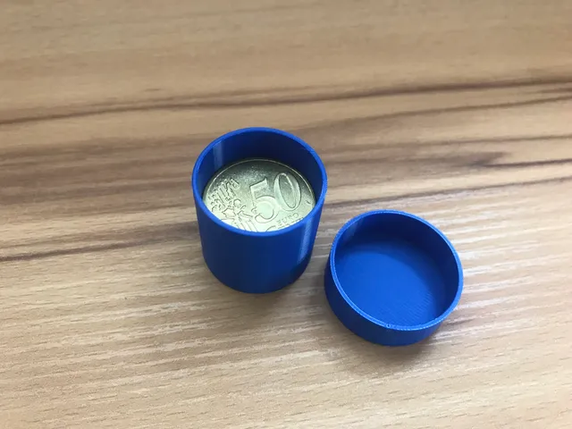 50 Cent Coin Case for 10 Coins