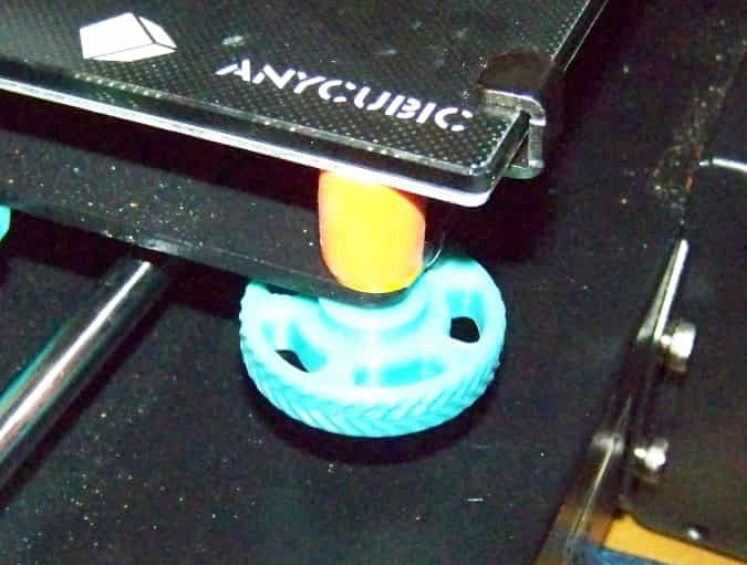 Bed Leveling Knob "Tire" for Anycubic i3 Mega (S) - Remix