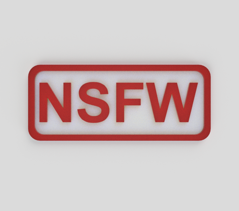 NSFW sign