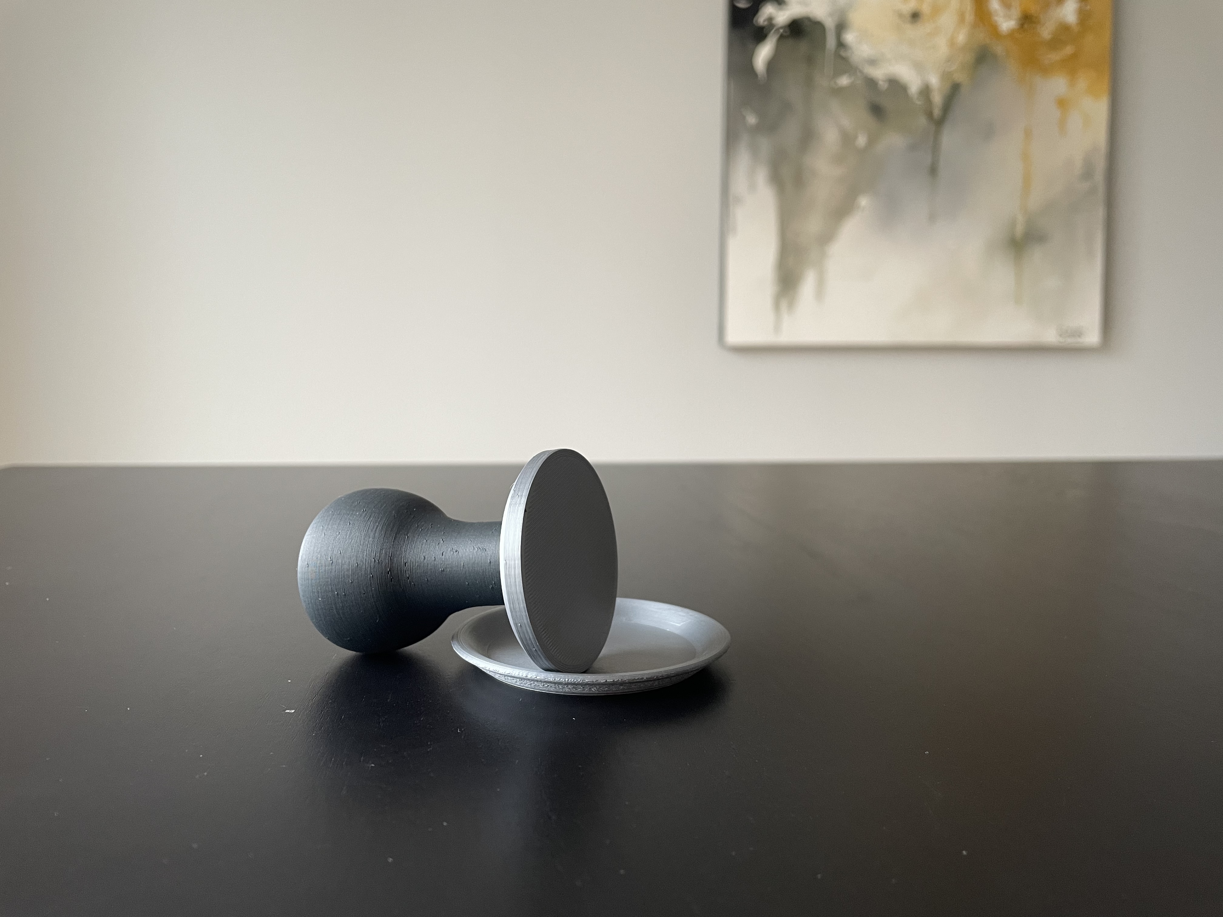 Coffee Tamper and Plate
