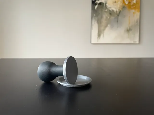 Coffee Tamper and Plate