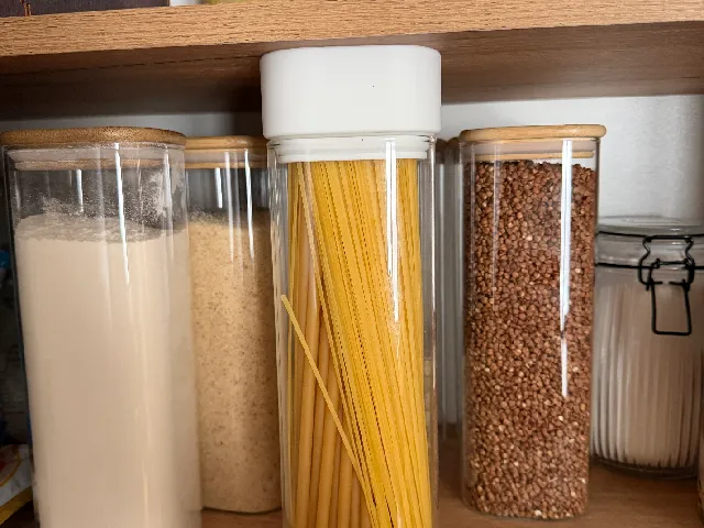 Enlarged cup for the kitchen container | Увеличенная крышка для кухонной емкости