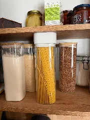 Enlarged cup for the kitchen container | Увеличенная крышка для кухонной емкости