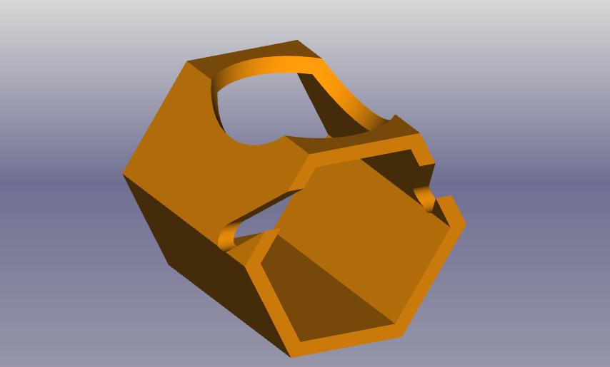 Miniatura 2 do modelo 3D Sechseck  Eierbecher