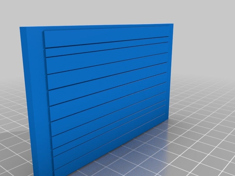 Wood Slat Buildings