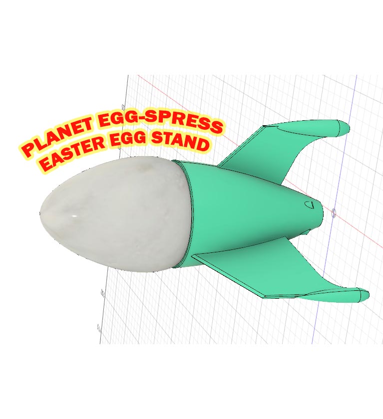 Planet Egg-Spress Egg Stand