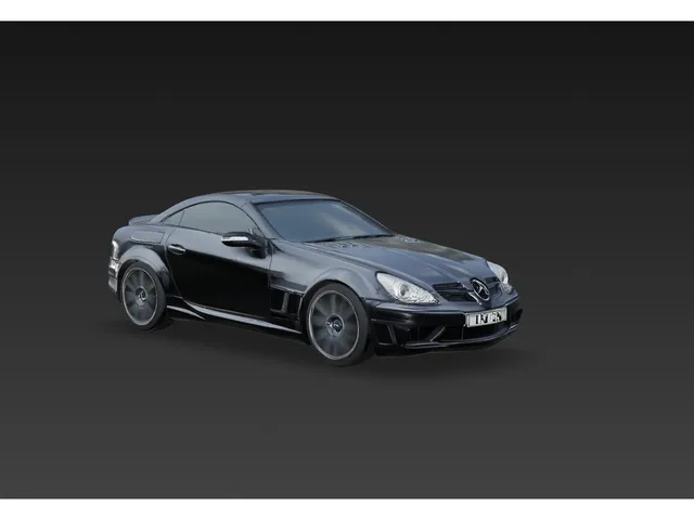 Mercedes SLK 55 AMG Black Series
