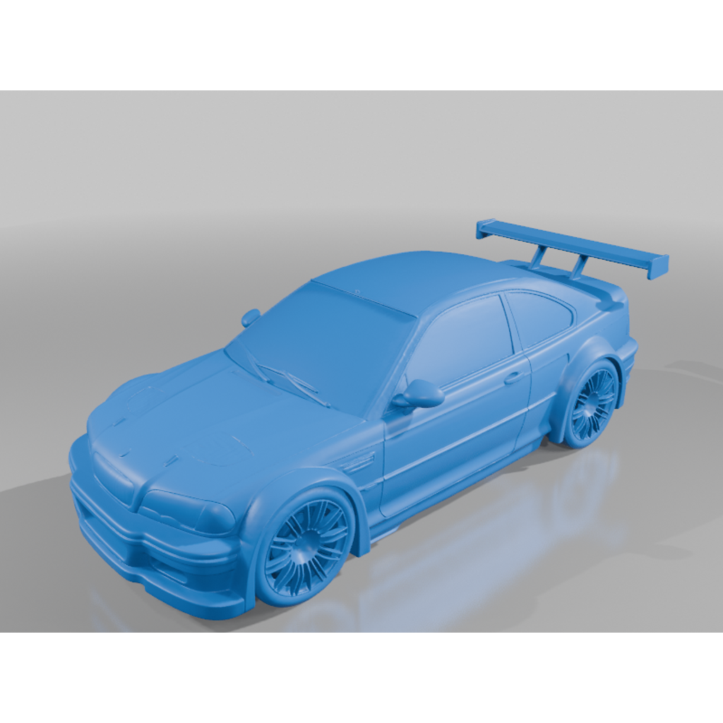 Miniatura 2 do modelo 3D BMW M3 GTR E46