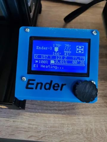 Ender 3 LCD cover 12864