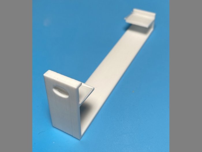 Apple Magic Keyboard tall stand with hole for charge cable