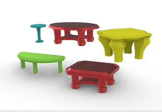 Floating tables by Tristhomme Molly | Download free STL model ...