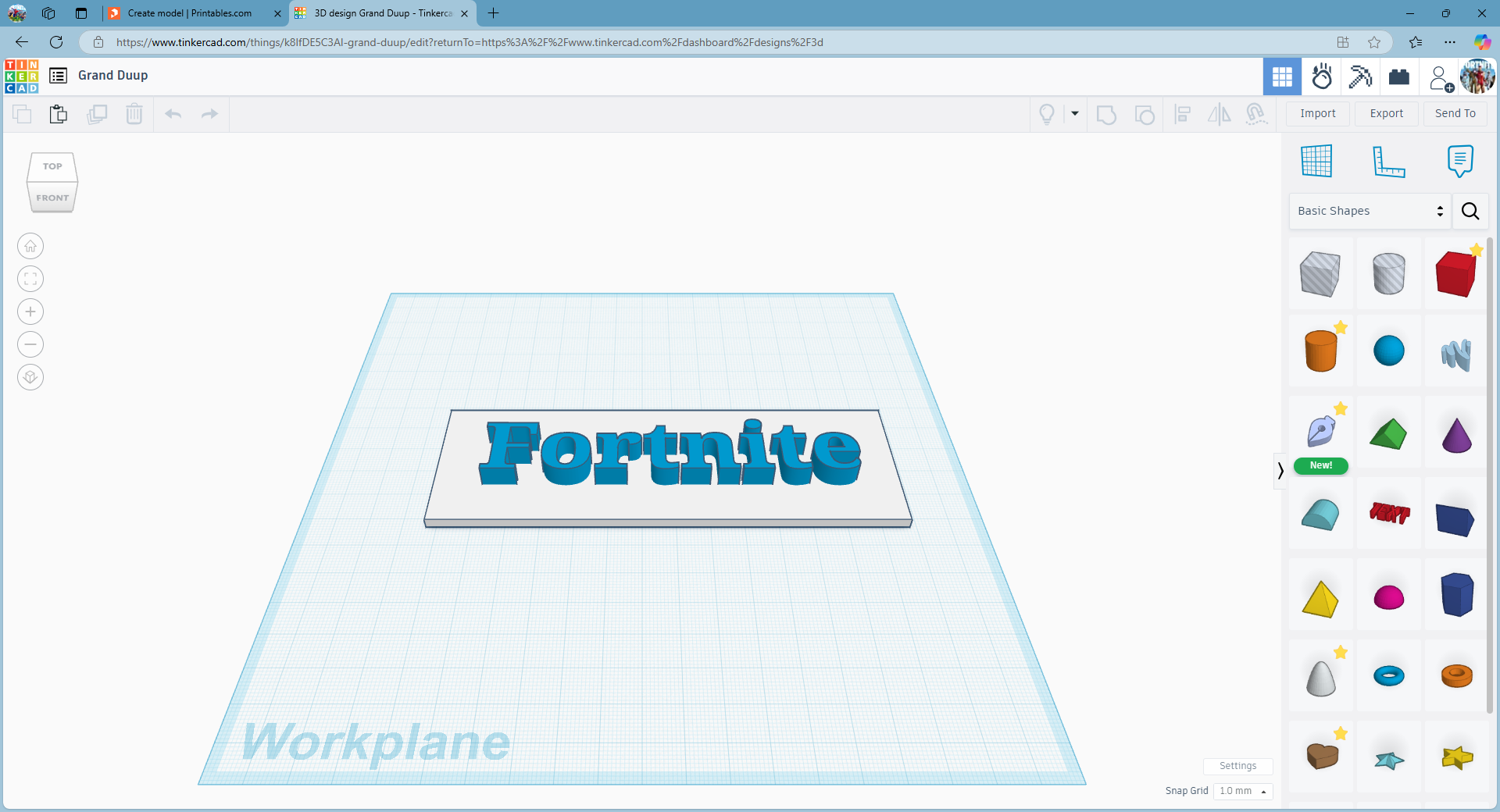 Fortnite Sign