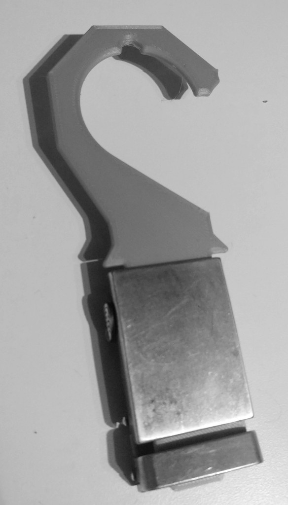 Mission Belt Hanger by theDroob Download free STL model