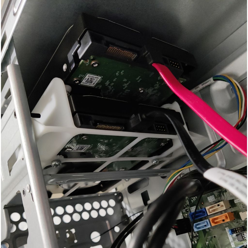 Optical Disk Drive to 2 HDDs Adapter