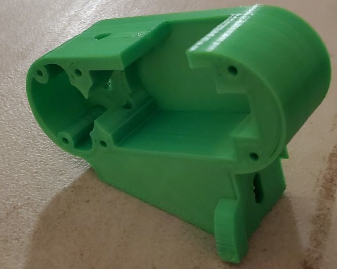 BigTreeTech Smart Filament Sensor Mount for Lulzbot Taz 6 by