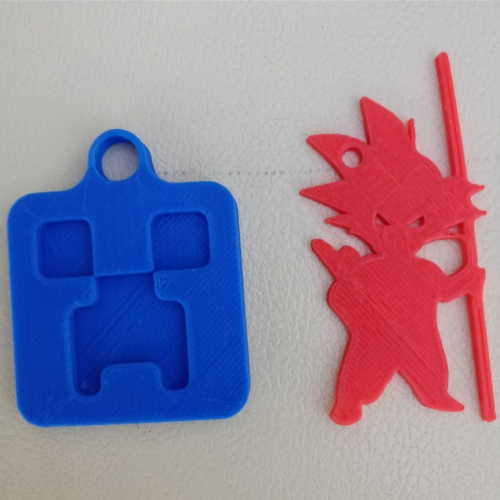 Creeper Keychain