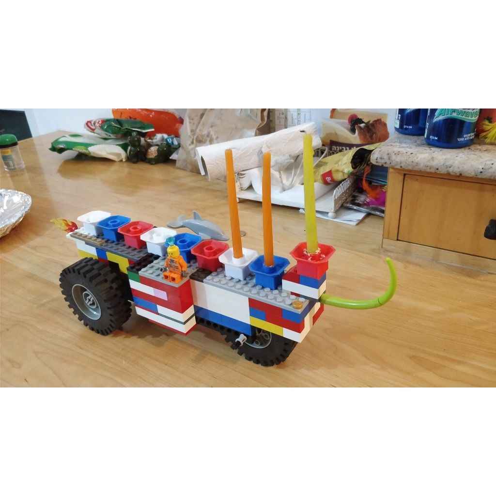Lego Candle Connector (For Menorah)