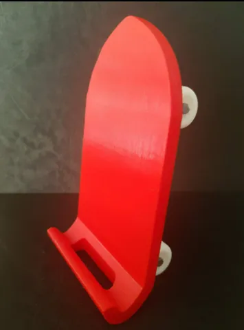 porte téléphone skate board