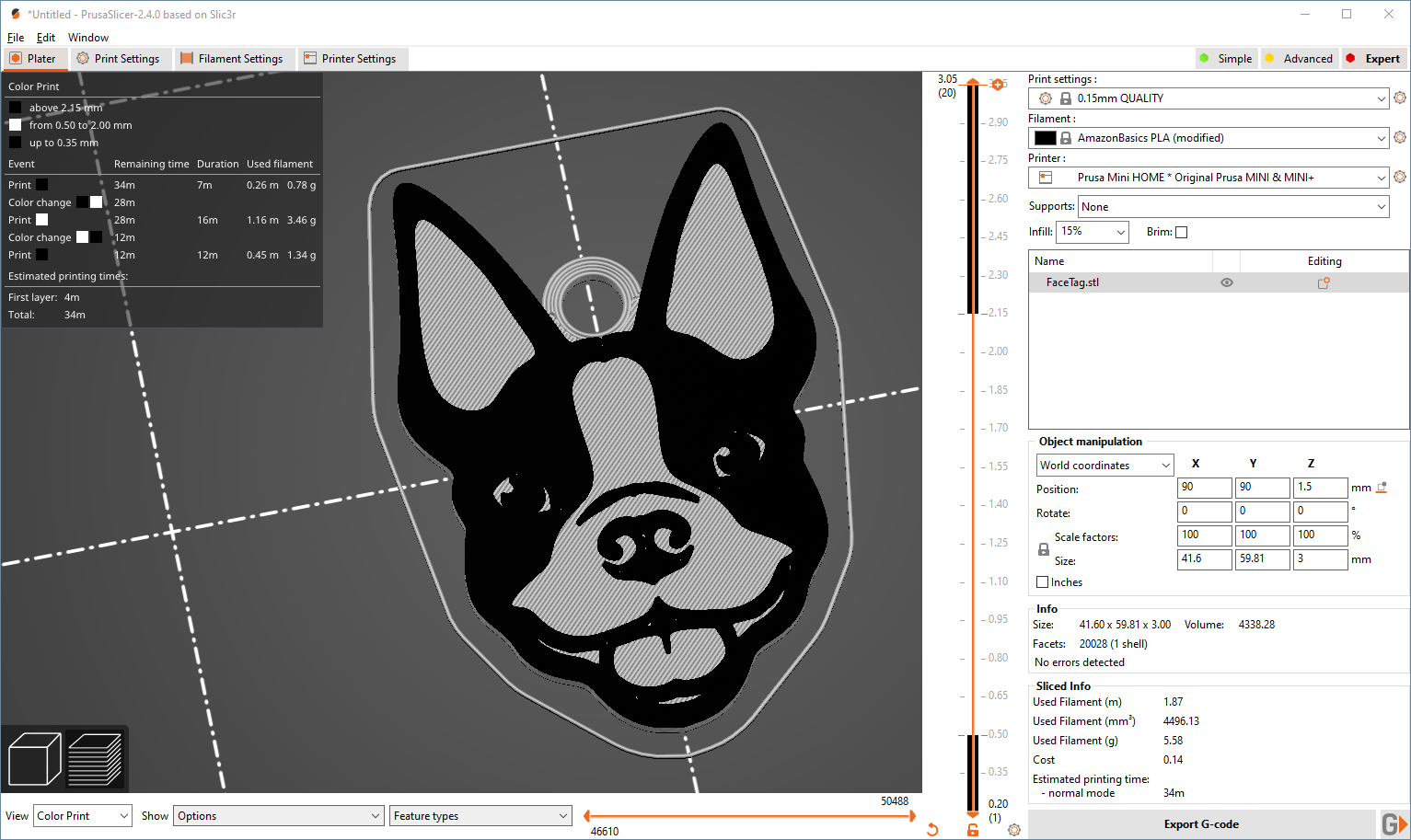 Boston Terrier tag — miniatura 4