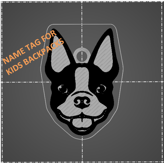 Boston Terrier tag — miniatura 2