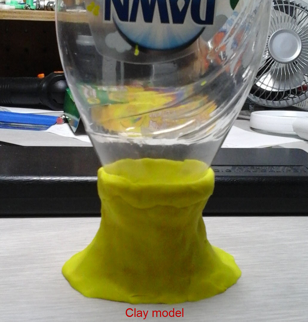 Upside Down Bottle Holder by SteveS42 Download free STL model