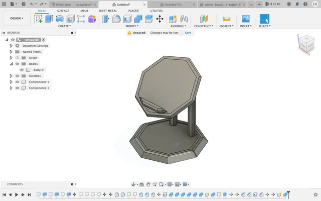 Polygon Phone Stand