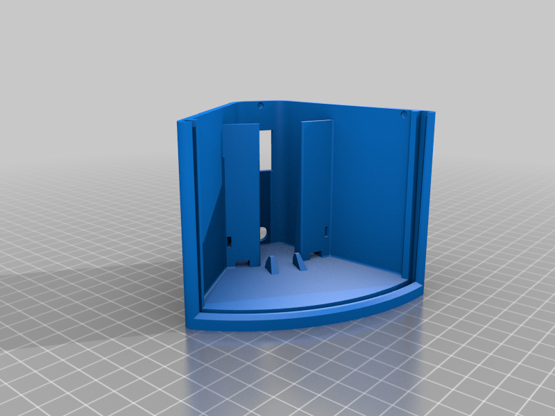 Miniatura 7 do modelo 3D Curved Lithophane Box