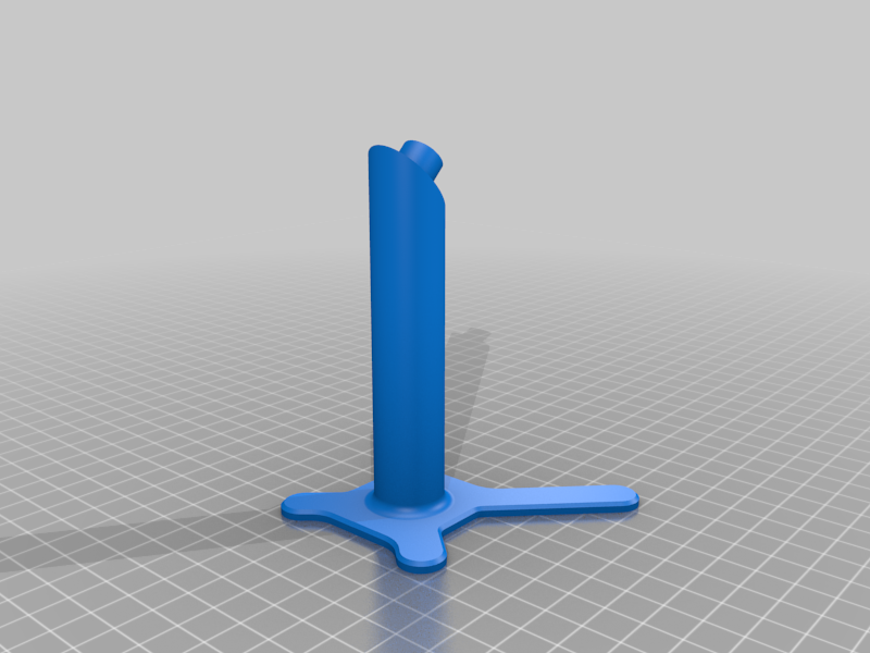 Quad Stand Work/Display by 3D Cre8 Download free STL model