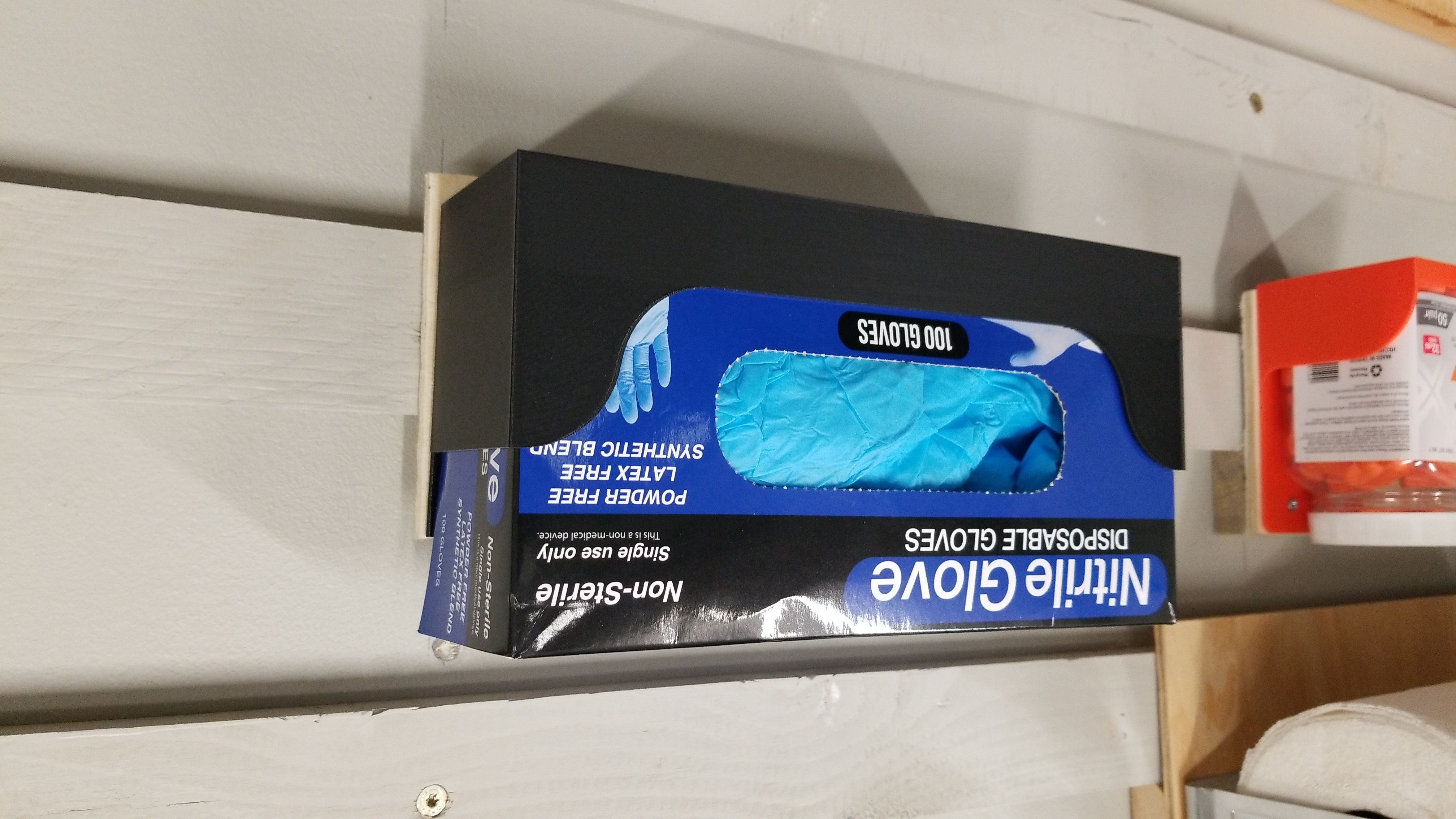 Wall Mount Nitrile Gloves Holder