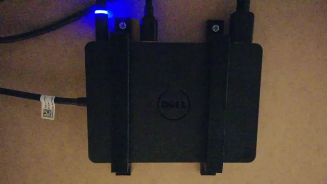 Dell WD15 Laptop Dock Mount