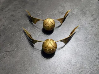Goldener Schnatz 3D-Modell