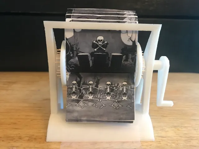 Flip-it! the 3D printed rotary flipbook