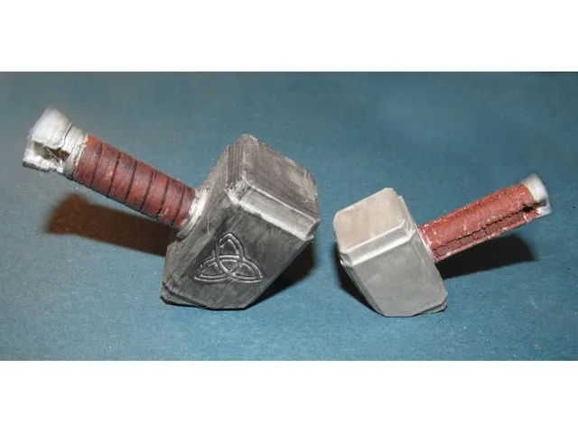 Thor's Hammer (Mjolnir) .75"-Fridge Magnet