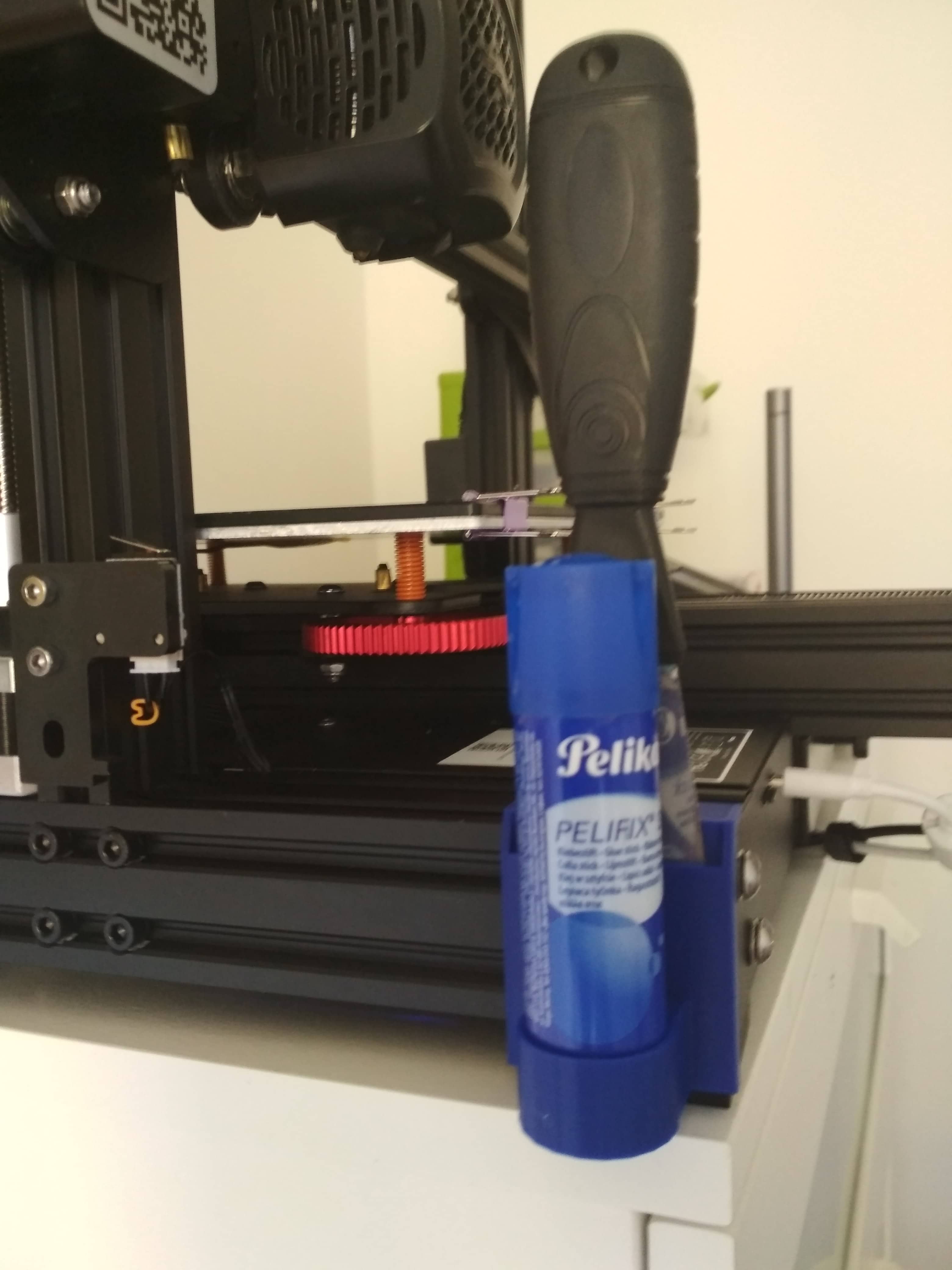 Ender 3 Series Spatula and Glue-Stick Holder