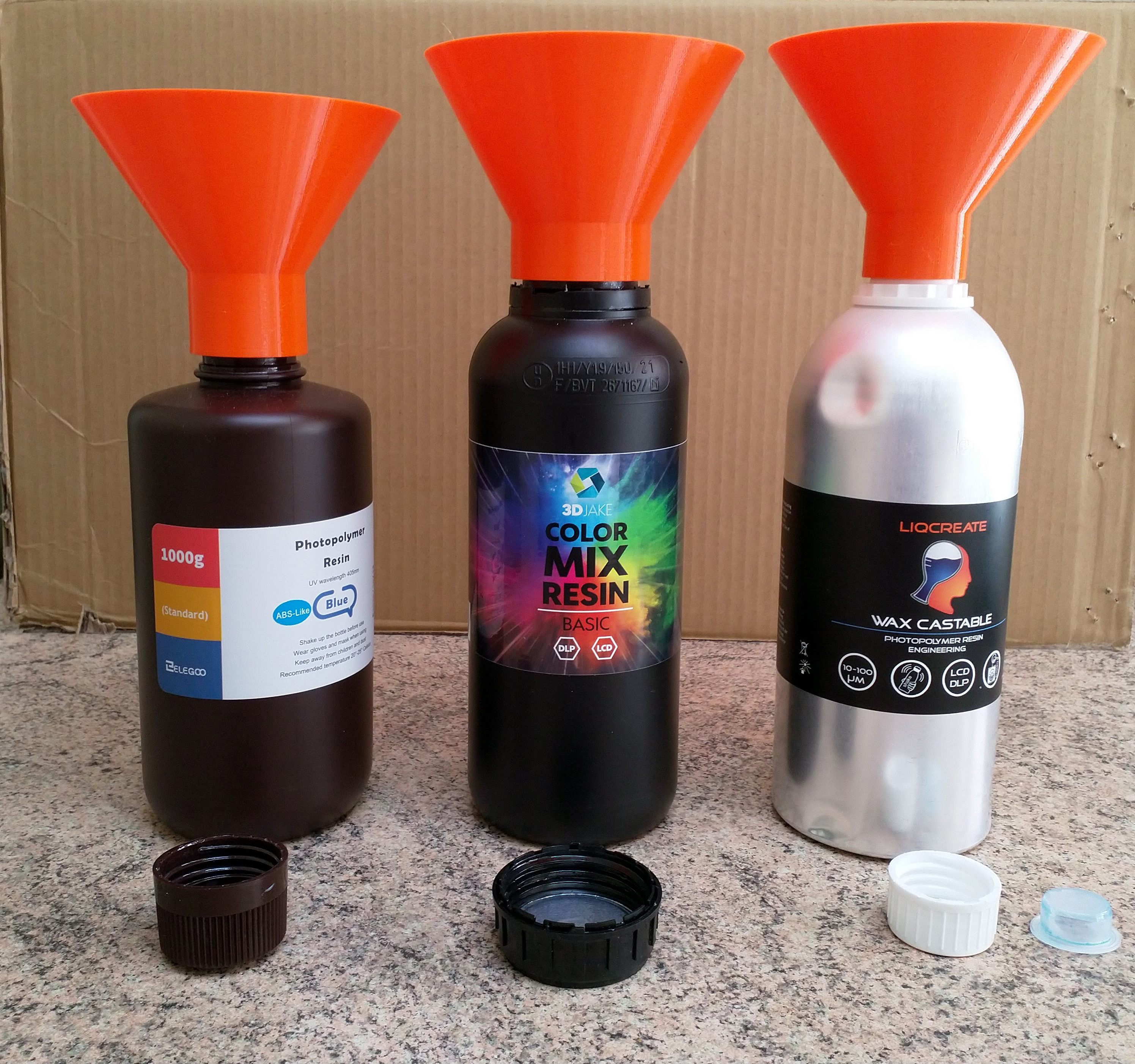 Funnel with threads and replaceable filters — miniatura 2