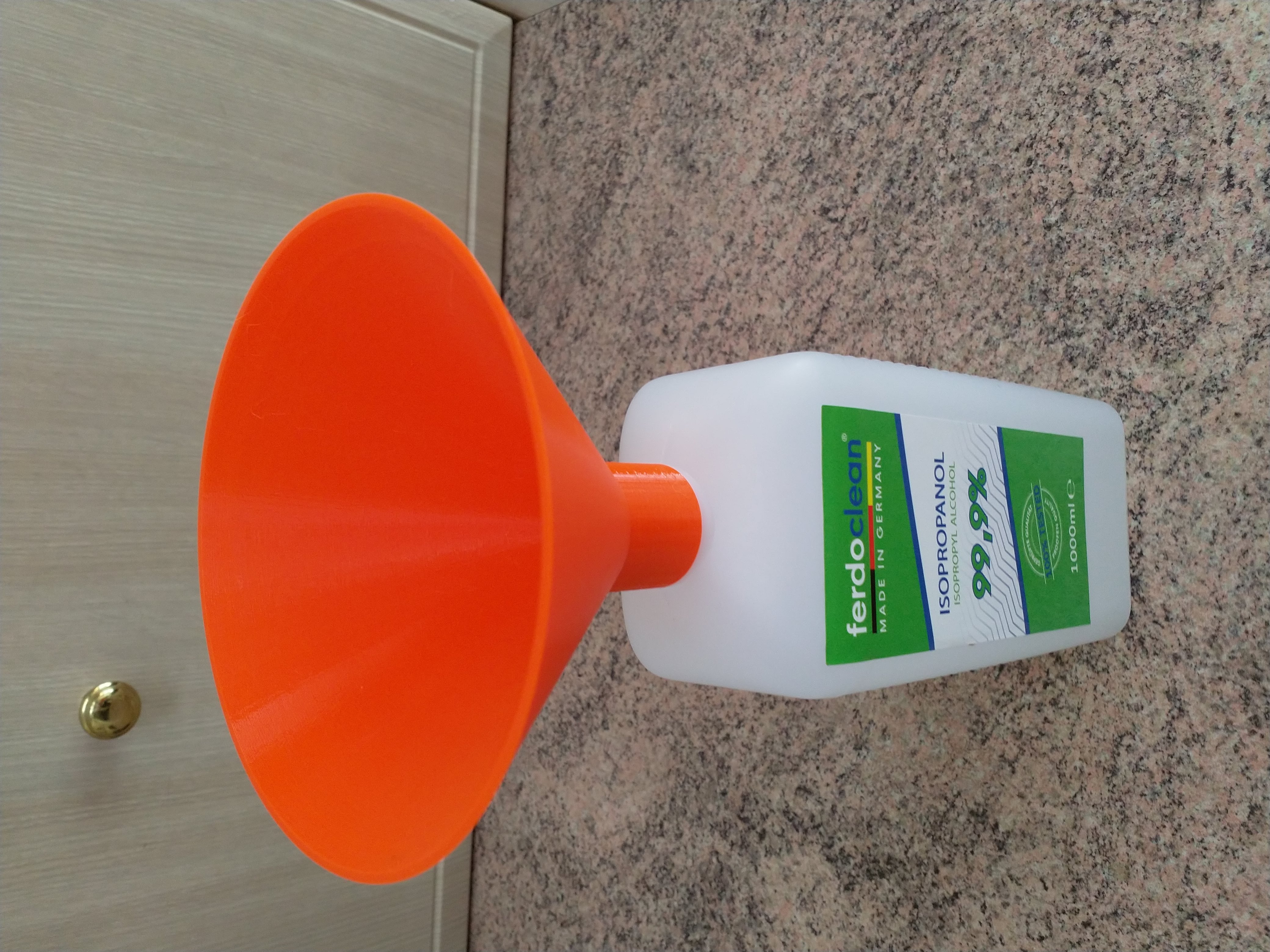 Funnel with threads and replaceable filters — miniatura 4