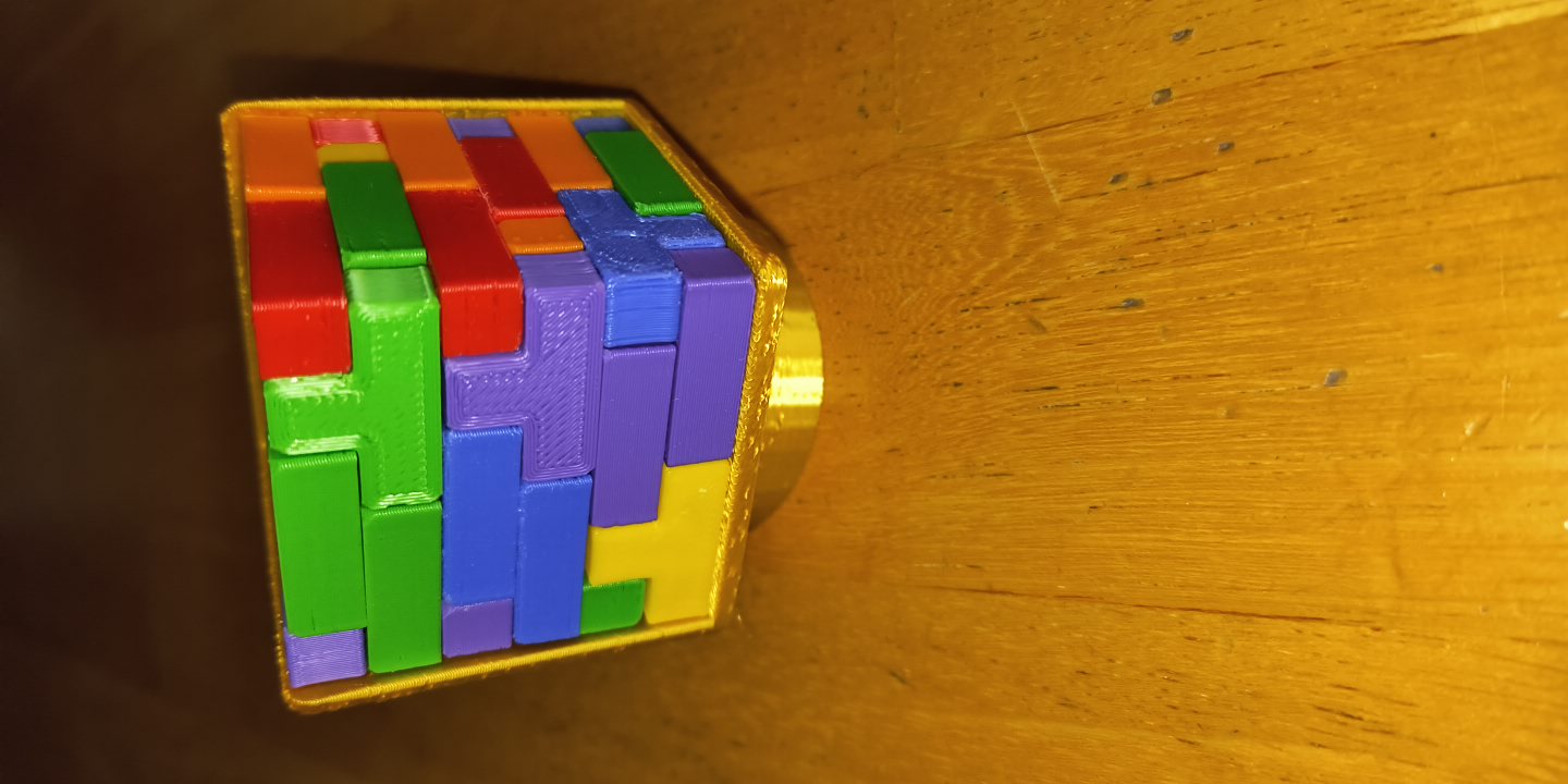 Miniatura 2 do modelo 3D Stand for 3D Cube Puzzle