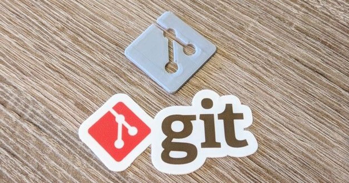 Git logo by HiddenP56 | Download free STL model | Printables.com