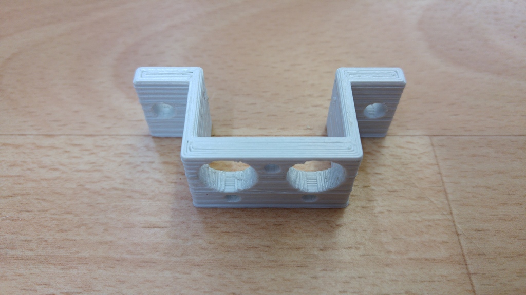 Dual Bowdenhotend Adapter für Sparkcube (E3D v6Chimera Clone)