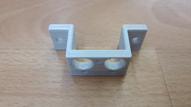Dual Bowdenhotend Adapter für Sparkcube (E3D v6Chimera Clone)
