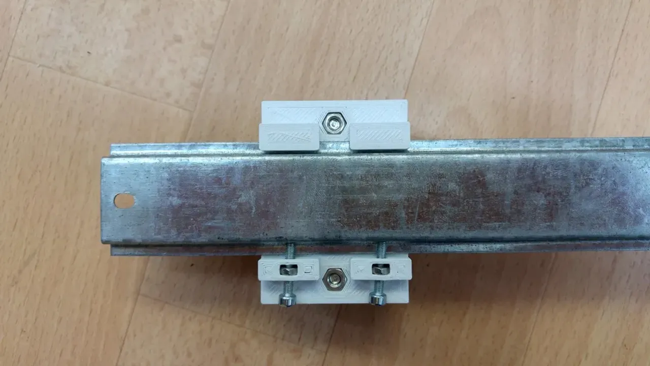 SSR DIN rail mount (SSR Hutprofilschienenadapter) by 2beers | Download ...