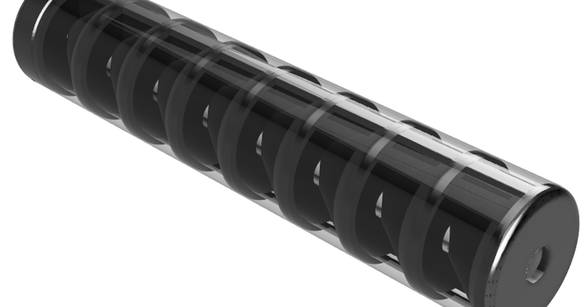 Airgun Silencer One Piece 8 Baffles autorstwa FaceHaver Pobierz