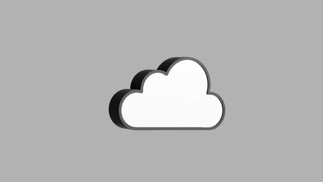 WALL/DESK CLOUD LED BEDSIDE LAMP