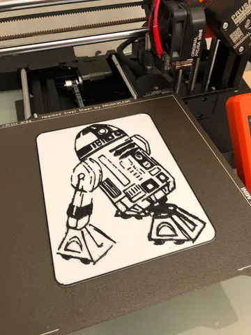 Plaque of my favourite Droid