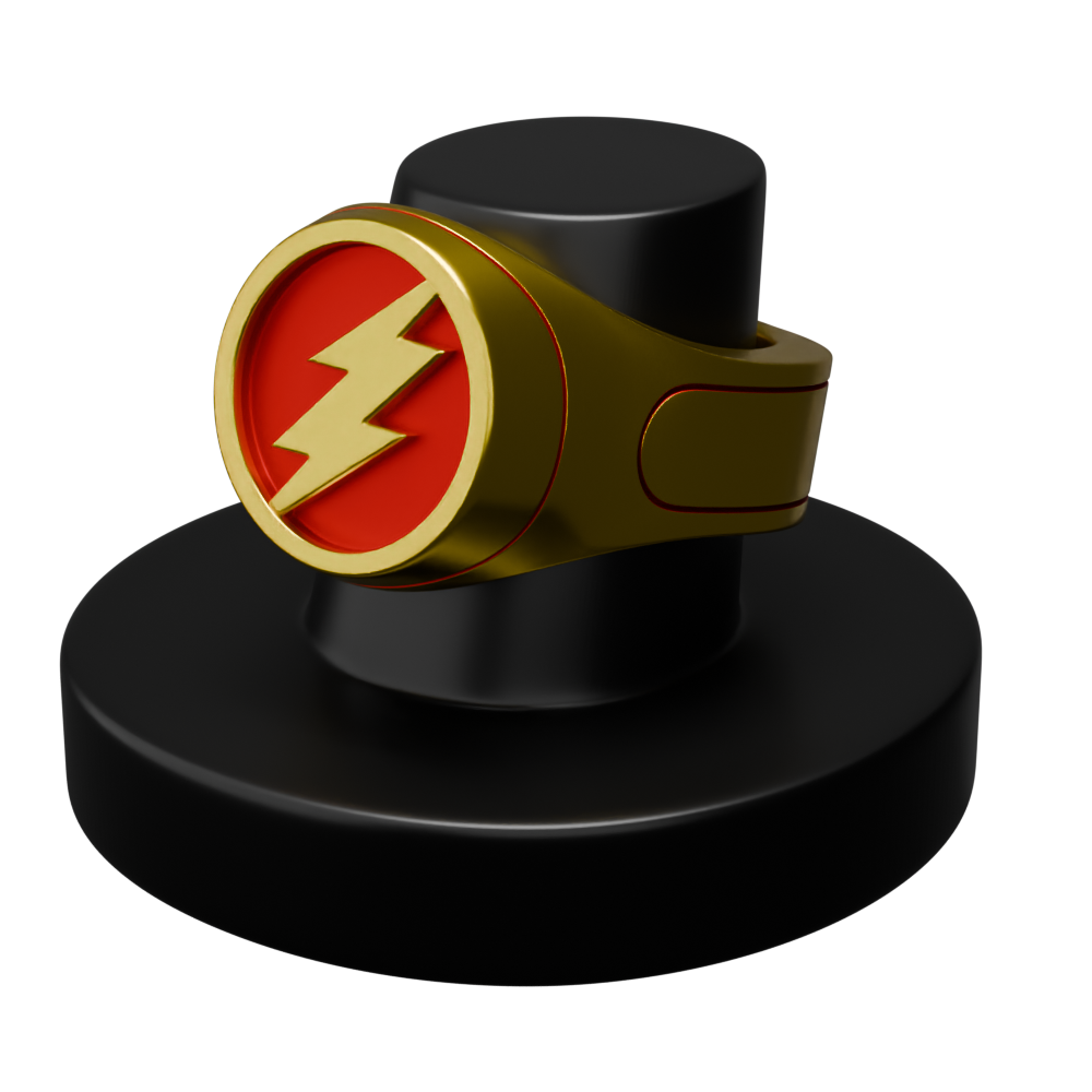 Miniatura 2 do modelo 3D flash ring