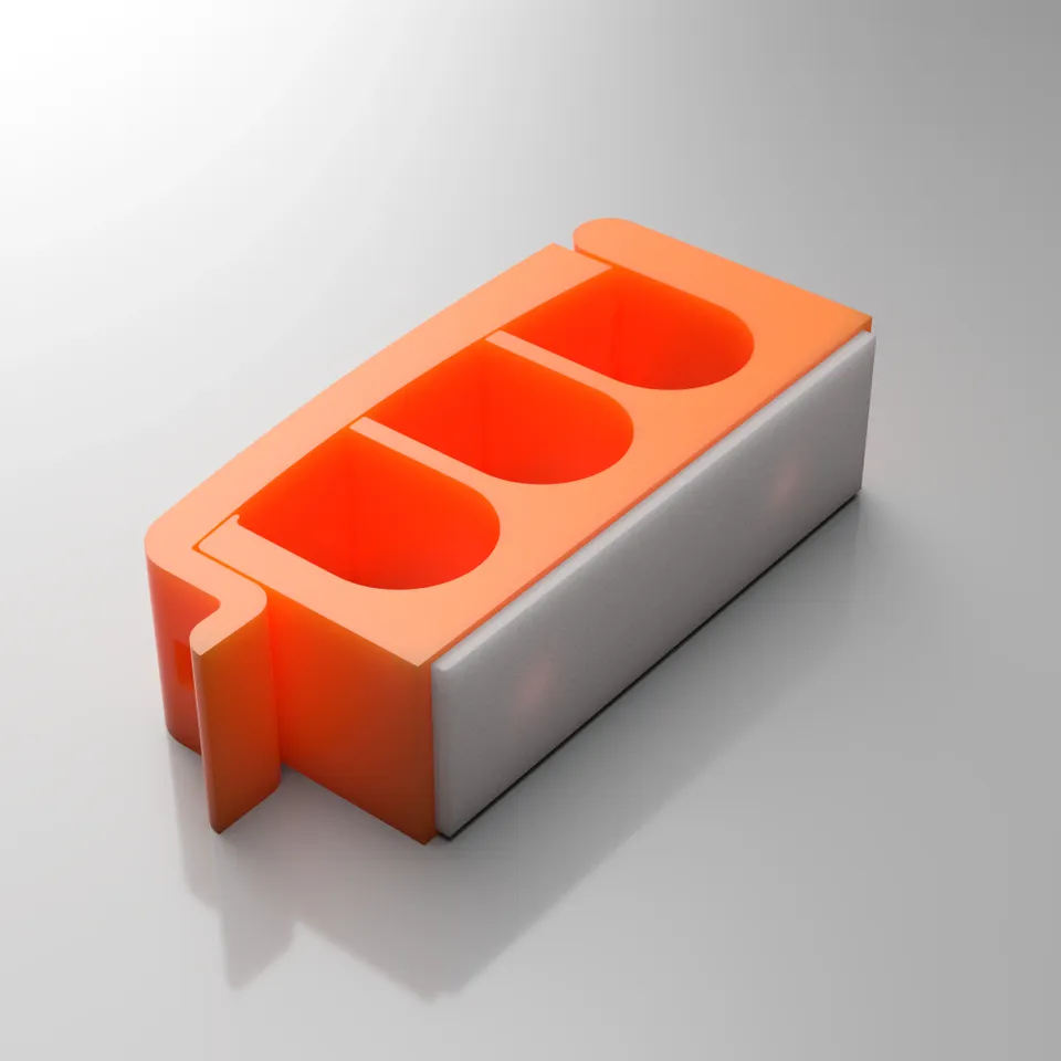 Hinged Cable Clip Divided – 4. kép