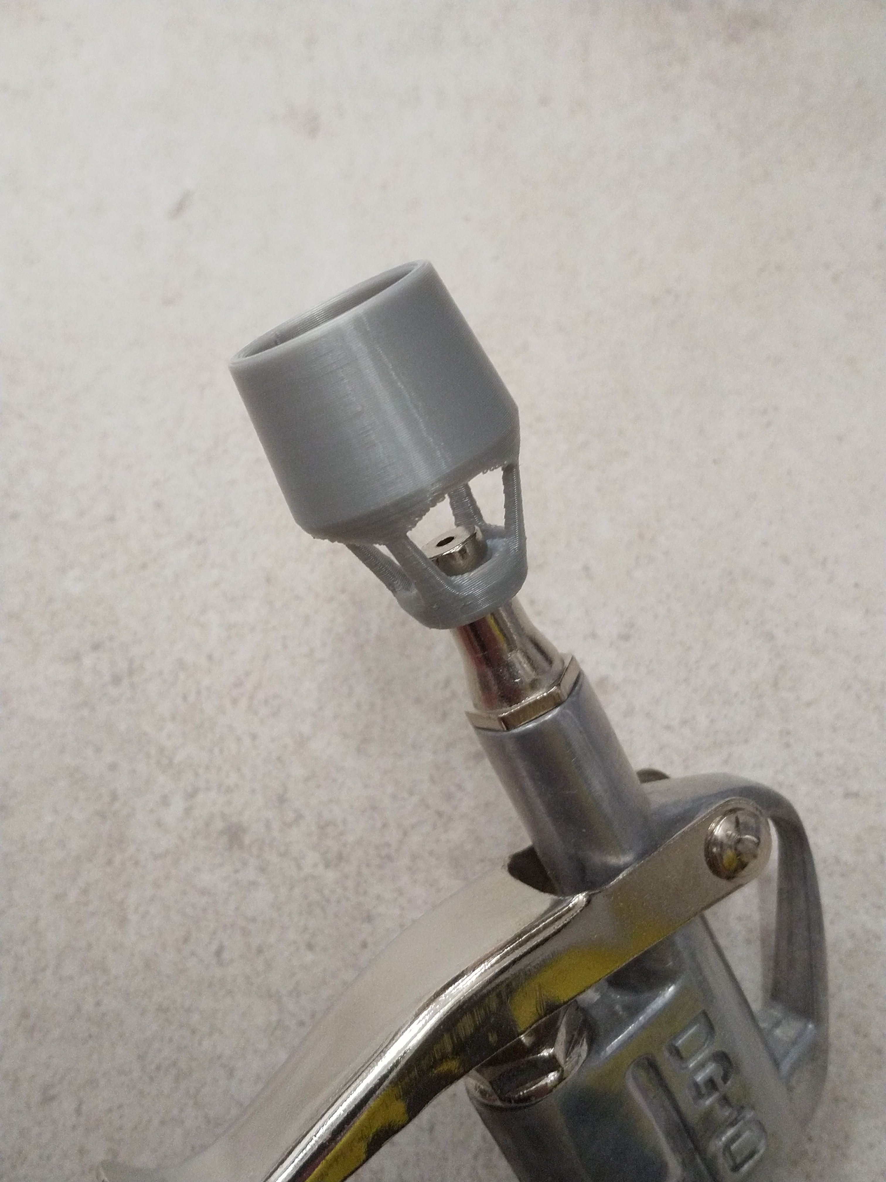 Venturi nozzle for compressed air guns - Venturi-Düse für Druckluft-Pistolen
