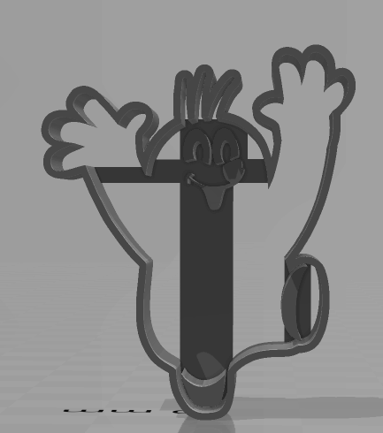 Little Mole (Krtec) Cookie cutter
