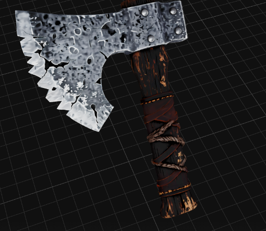Detailed Axe