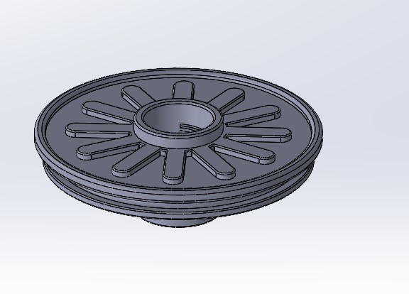 Miniatura 2 do modelo 3D Battat Plane Propeller Mount